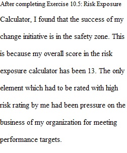 7.1 Measuring Change